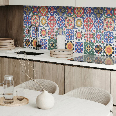 Obdĺžnikový panel na stenu Mozaikové usporiadanie v radoch