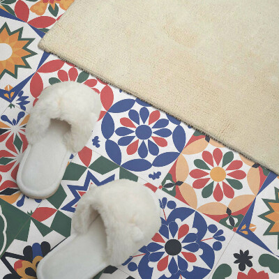 Obdĺžnikový panel na stenu Mozaikové usporiadanie v radoch