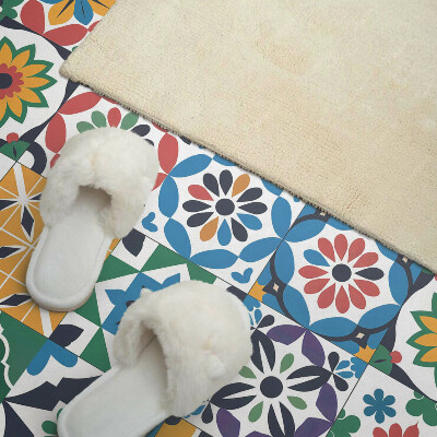 Obdĺžnikový stenový panel Mozaikové mriežky v grafickom štýle