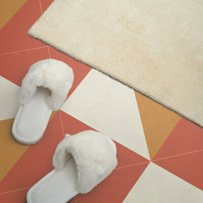 Obdĺžnikový stenový panel Teplé geometrické vzory