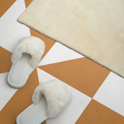 Samolepiaci panel na stenu Trojuholníkové vzory v štvorcových rámoch