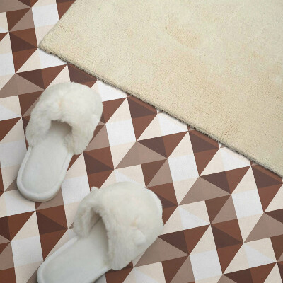 Obdĺžnikový stenový panel Trojuholníková geometria v modernom štýle