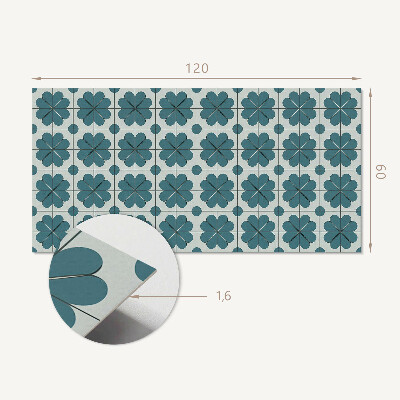Samolepiaci panel na stenu Kvetinové motívy v kompozícii