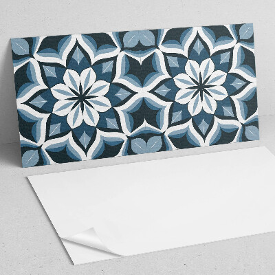 Obdĺžnikový stenový panel Kvetinová harmónia v symetrii