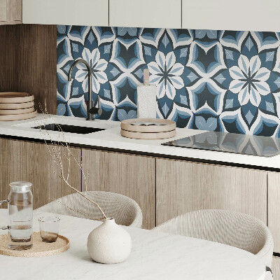 Obdĺžnikový stenový panel Kvetinová harmónia v symetrii