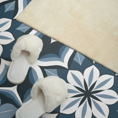 Obdĺžnikový stenový panel Kvetinová harmónia v symetrii