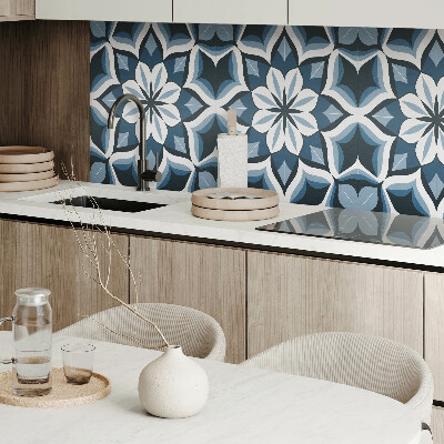 Obdĺžnikový stenový panel Kvetinová harmónia v symetrii