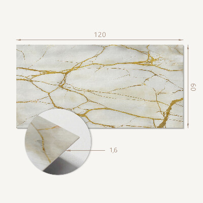 Samolepiaci panel na stenu Mramorový vzor s jemným žilkovaním