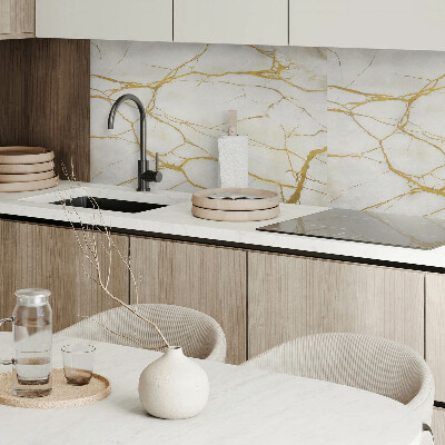 Samolepiaci panel na stenu Mramorový vzor s jemným žilkovaním