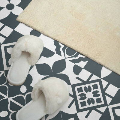 Obdĺžnikový panel na stenu Geometrické motívy v dlaždiciach