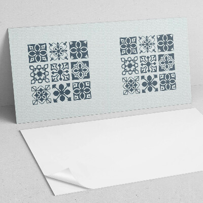 Obdĺžnikový stenový panel Geometrické tvary v obdĺžnikoch