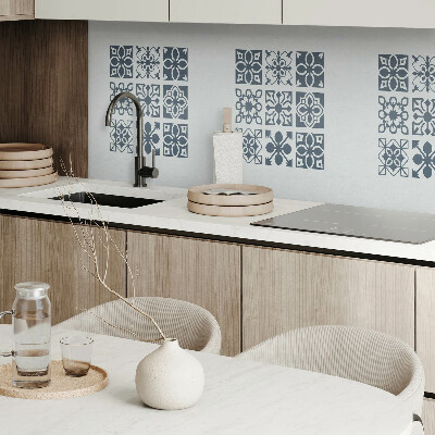 Obdĺžnikový stenový panel Geometrické tvary v obdĺžnikoch