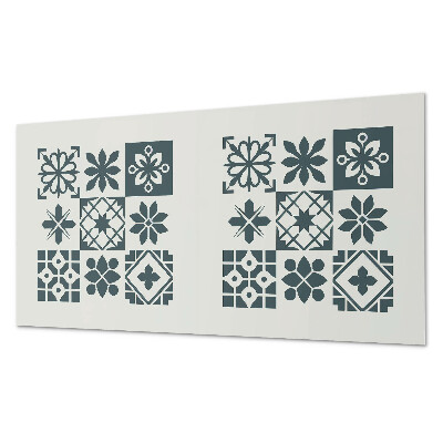 Obdĺžnikový panel na stenu Geometrické usporiadanie v dizajne