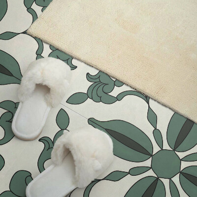 Obdĺžnikový stenový panel Štýlový rastlinný motív