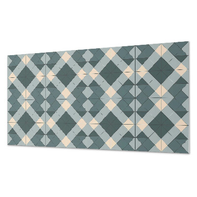 Obdĺžnikový panel na stenu Geometrický vzor kosoštvorca