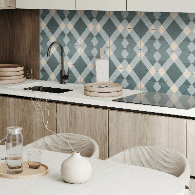 Obdĺžnikový panel na stenu Geometrický vzor kosoštvorca