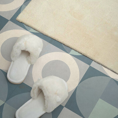 Obdĺžnikový panel na stenu Tvary a kruhy v harmónii