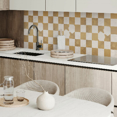 Obdĺžnikový stenový panel Moderná grafická šachovnica