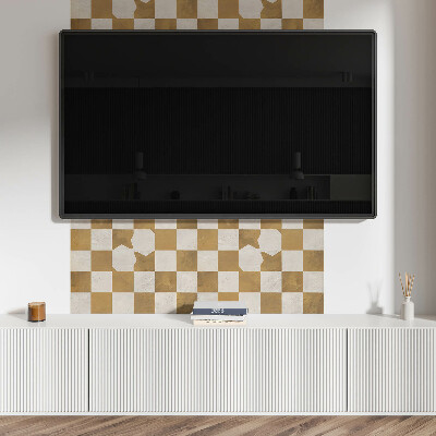 Obdĺžnikový stenový panel Moderná grafická šachovnica