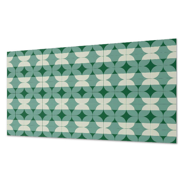 Samolepiaci panel na stenu Vlny geometrických tvarov