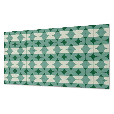 Samolepiaci panel na stenu Vlny geometrických tvarov