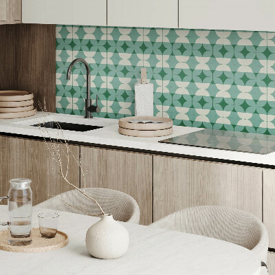 Samolepiaci panel na stenu Vlny geometrických tvarov