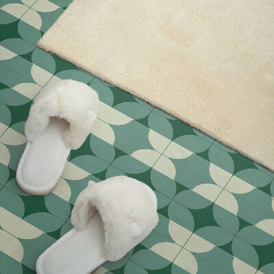 Samolepiaci panel na stenu Vlny geometrických tvarov