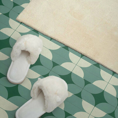 Samolepiaci panel na stenu Vlny geometrických tvarov