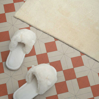 Samolepiaci panel na stenu Kosoštvorcová geometrická mriežka