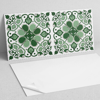 Samolepiaci panel na stenu Rastlinný motív s listami