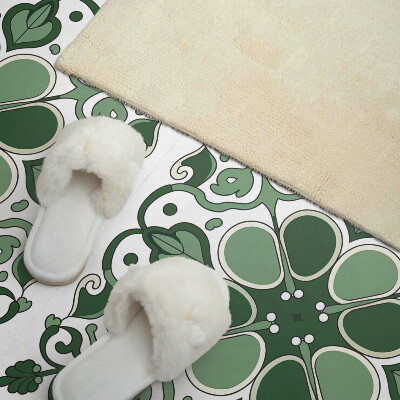 Samolepiaci panel na stenu Rastlinný motív s listami