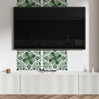 Samolepiaci panel na stenu Rastlinný motív s listami