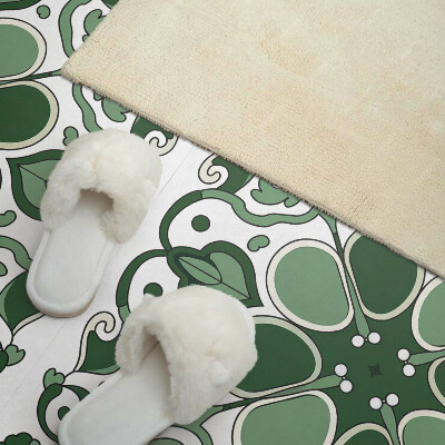 Samolepiaci panel na stenu Rastlinný motív s listami