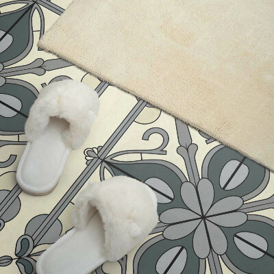 Obdĺžnikový stenový panel Kvetinový motív s ozdobnými detailmi