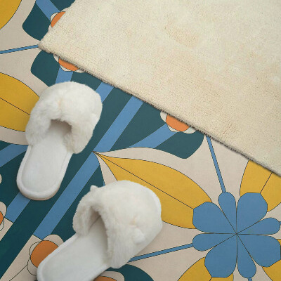 Samolepiaci panel na stenu Kvetinová geometria