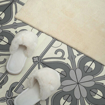 Obdĺžnikový stenový panel Kvetinový vzor v harmonickej symetrii