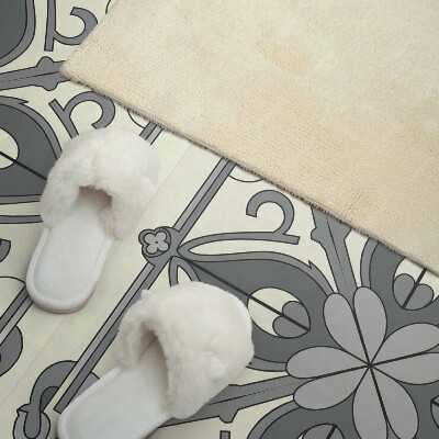 Obdĺžnikový stenový panel Kvetinový vzor v harmonickej symetrii