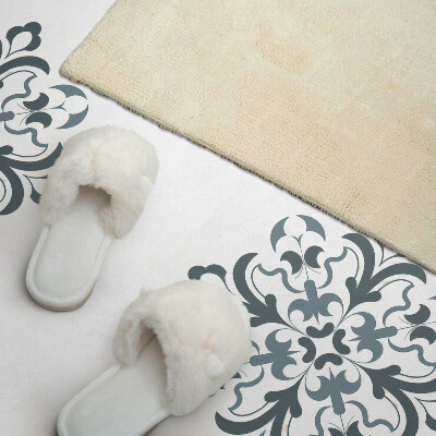 Samolepiaci panel na stenu Kvetinový motív v harmonickej symetrii