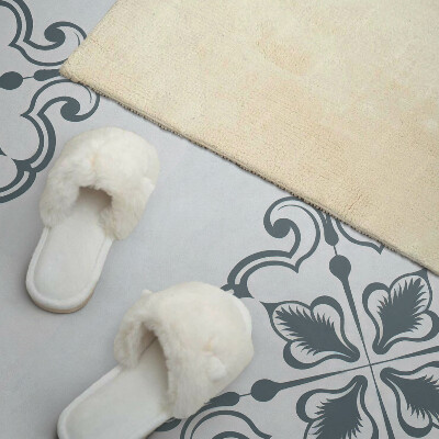 Obdĺžnikový panel na stenu Rastlinný okrasný vzor