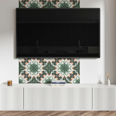 Samolepiaci panel na stenu Elegantný rastlinný motív