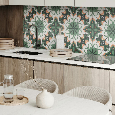 Samolepiaci panel na stenu Elegantný rastlinný motív