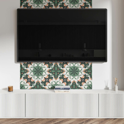 Samolepiaci panel na stenu Elegantný rastlinný motív