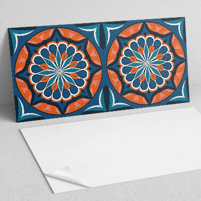 Obdĺžnikový stenový panel Mandala so vzorom listov