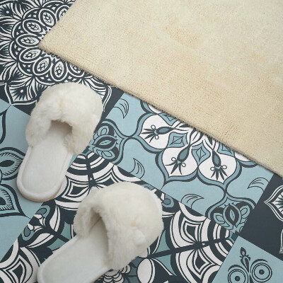 Obdĺžnikový panel na stenu Kockované vzory mandaly