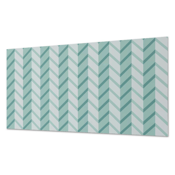 Obdĺžnikový panel na stenu Cik-cak pruhovaný motív