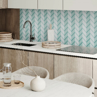 Obdĺžnikový panel na stenu Cik-cak pruhovaný motív