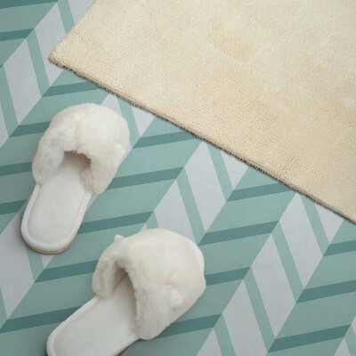 Obdĺžnikový panel na stenu Cik-cak pruhovaný motív