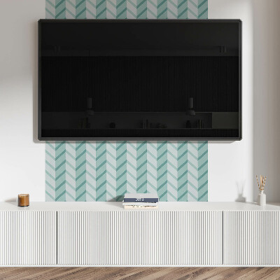 Obdĺžnikový panel na stenu Cik-cak pruhovaný motív