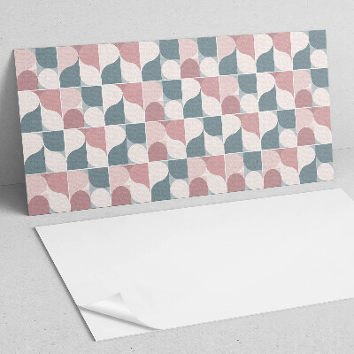 Obdĺžnikový stenový panel Geometrický vzor v abstraktnom štýle