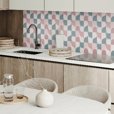 Obdĺžnikový stenový panel Geometrický vzor v abstraktnom štýle